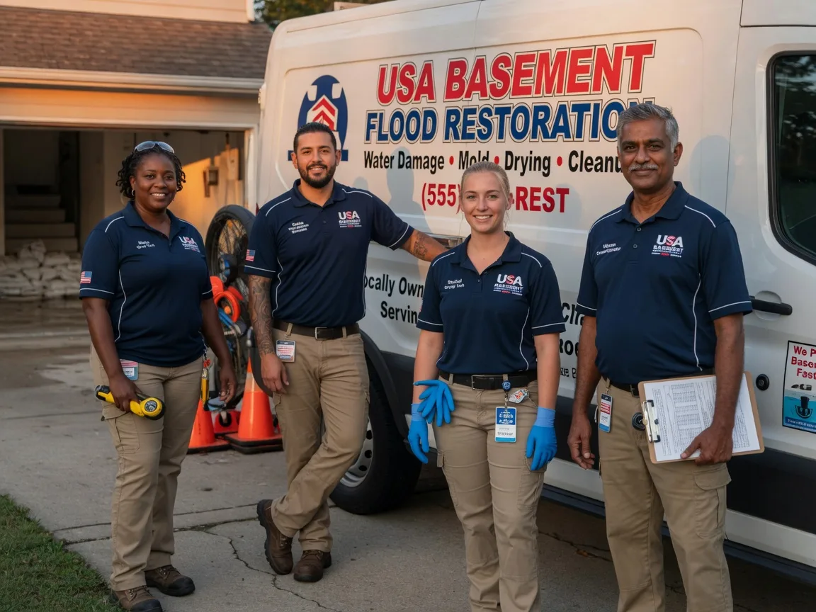 Basement Flood Cleanup company in Ether, NC